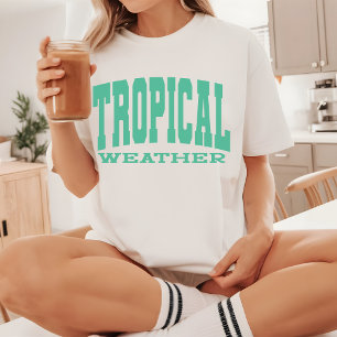 Sommer-Shirt, T-Shirt für tropisches Wetter mit St