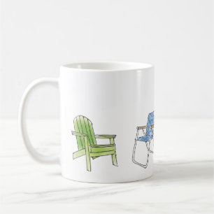 Sommer-Sitz-Fun-Tasse Kaffeetasse
