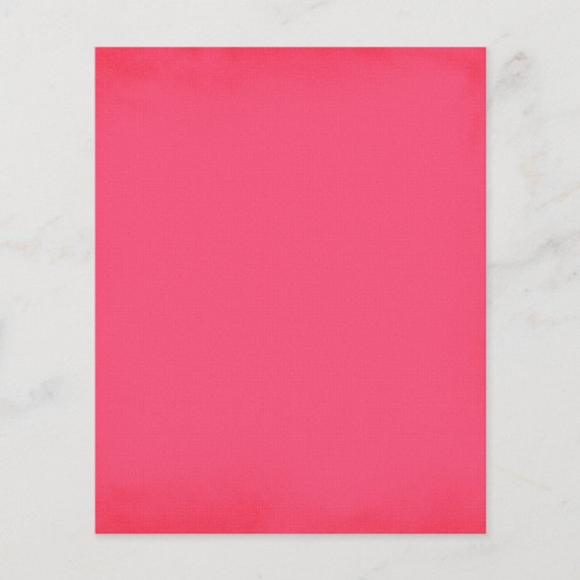 SOMMER SLURPIE STRAWBERRY HOT PINK HINTERGRUNDWAND FLYER (Vorne)