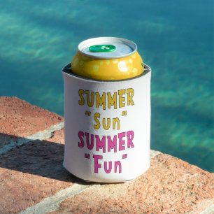 Sommer Sonne Sommer Spaß Dosenkühler