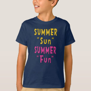 Sommer Sonne Sommer Spaß T-Shirt