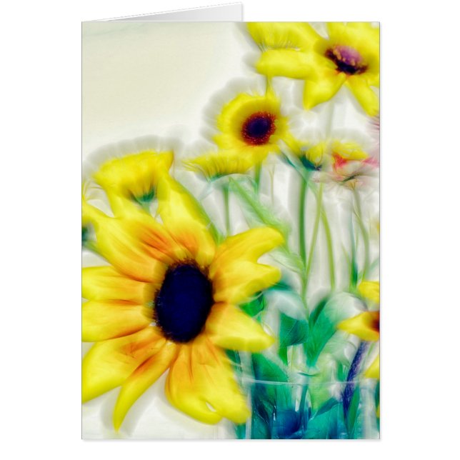 Sommer-Sonnenblume und Strawflower Blumenstrauß (Vorne)