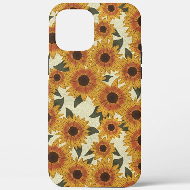 Sommer Sonnenblumen  Case-Mate iPhone Hülle (Rückseite)