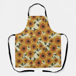 Sommer Sonnenblumen Schürze