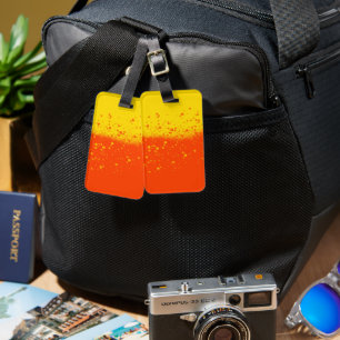 Sommer-Sonnenschein-Minimalist-Druck Gepäckanhänger