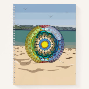 Sommer-Sonnenschein-Spiralblock Notizbuch