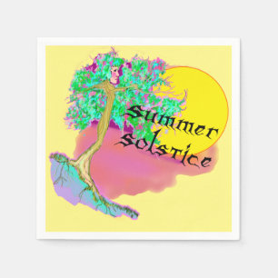 Sommer-Sonnenwende Serviette