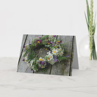 Sommer-Sonnenwendegrußkarte Karte