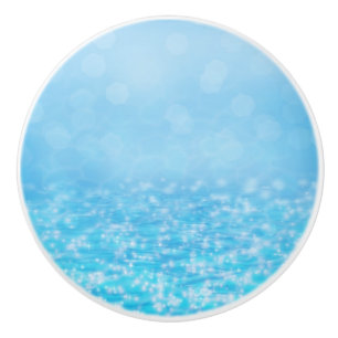 Sommer-Sparkling-Wasser-Strand-Badezimmer-Dekor-Ko Keramikknauf