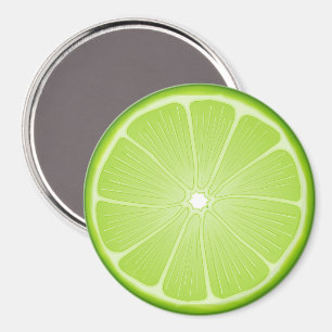 Sommer-Spaß Limette Magnet
