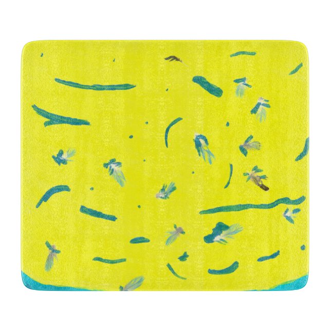 Sommer-Spaß-Schneidbrett Schneidebrett (Vorderseite)