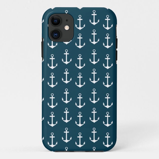 Sommer-Spaß-Seeanker-Muster iPhone 5 5S Case-Mate iPhone Hülle (Rückseite)