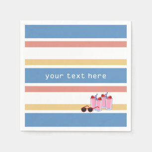 Sommer-Spaßkundenspezifische Papierservietten