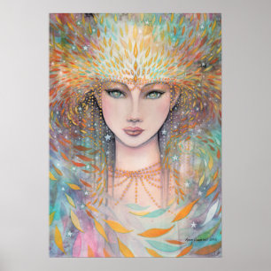 Sommer-Spirit-Kunstposter von Molly Harrison Poster