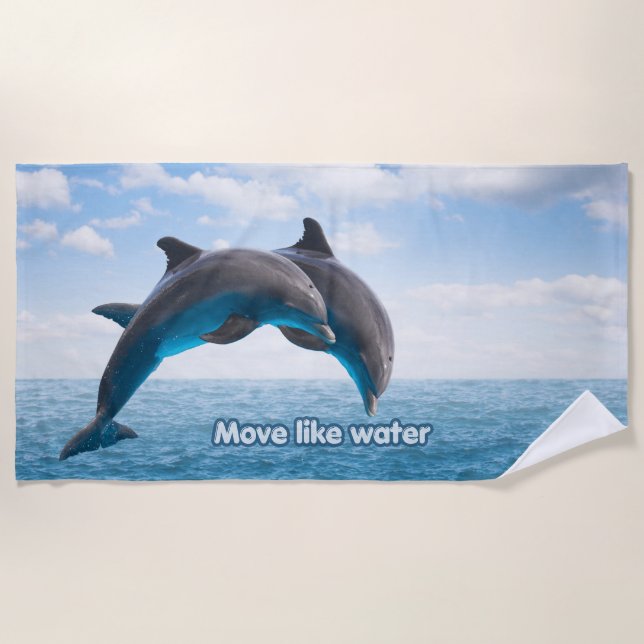 Sommer-Splash-Strandtuch Strandtuch (Vorderseite)