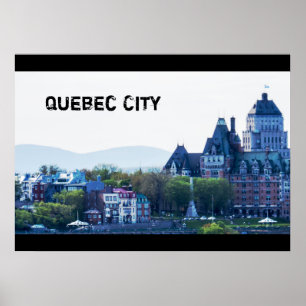 Sommer   Stadt Quebec Poster