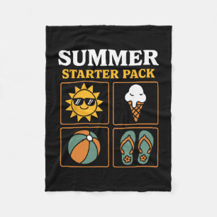 Sommer Starter Pack Sonnen Flip Flops Ll Und Eiscr Fleecedecke