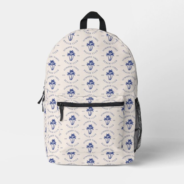Sommer Stimmung Bedruckter Rucksack (Vorderseite)