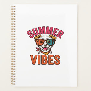 Sommer Stimmung Hund Sonnenbrille Vintage Shirt De Planer