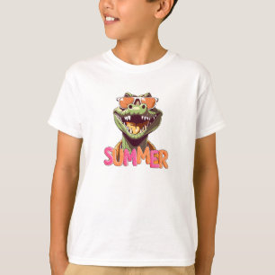 Sommer Stimmung Krokodil T-Shirt