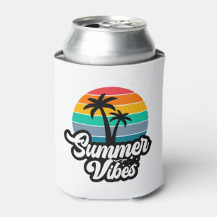 Sommer Stimmung mit Palmen Design Dosenkühler