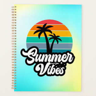 Sommer Stimmung mit Palmen Design Planer