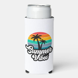 Sommer Stimmung mit Palmen Design Selters Dosenkühler