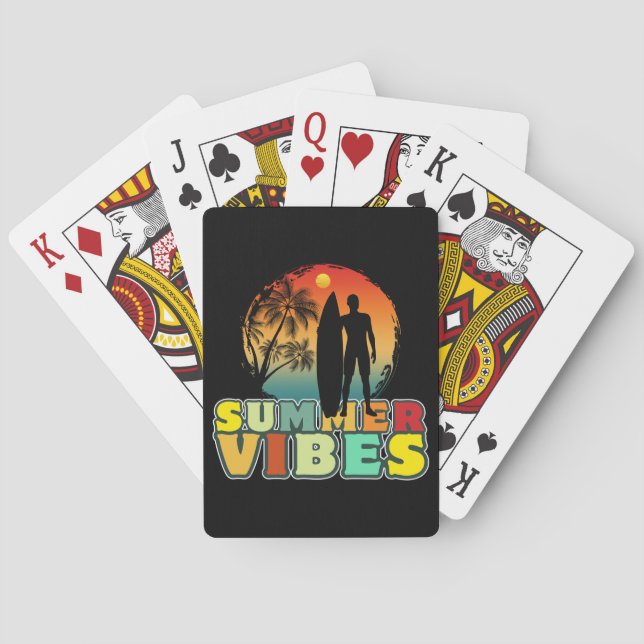 Sommer Stimmung Spielkarten (Rückseite)