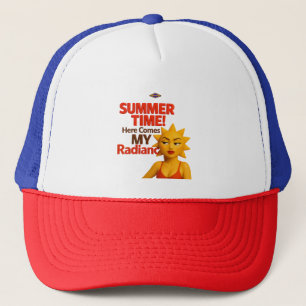 Sommer Stimmung: Strahle deine Aura! Truckerkappe