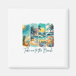 Sommer Stimmung Strandurlaub Sommerzeit bringt mic Magnet