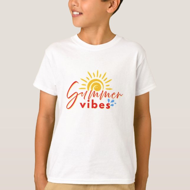 "Sommer Stimmung" T-Shirt (Vorderseite)