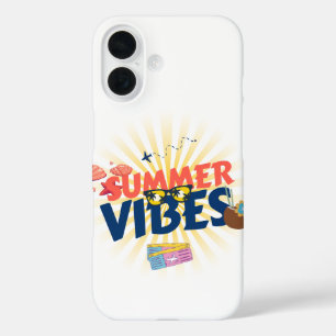 Sommer Stimmung – Tropischer Urlaub iPhone 16 Hülle