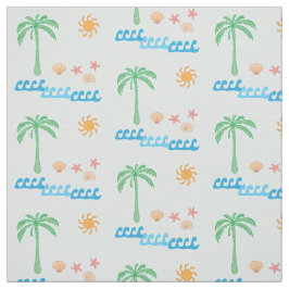 Sommer-Strand-Druck-Gewebe Stoff