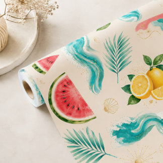 Sommer Strand Geschenkpapier