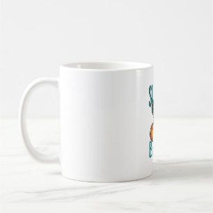 Sommer-Strand-Hund-Vintage-Sonnenbrille-Shirt-Desi Kaffeetasse