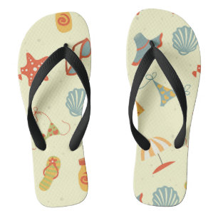 Sommer-Strand-Muster Flip Flops