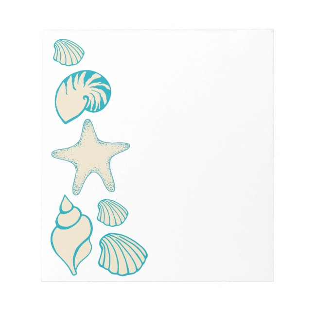 Sommer Strand Notizblock Geschenk (Vorderseite)