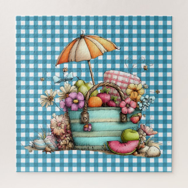 Sommer Strand Puzzle (Vertikal)