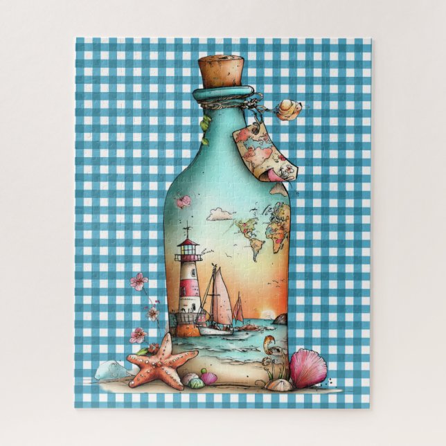 Sommer Strand Puzzle (Vertikal)
