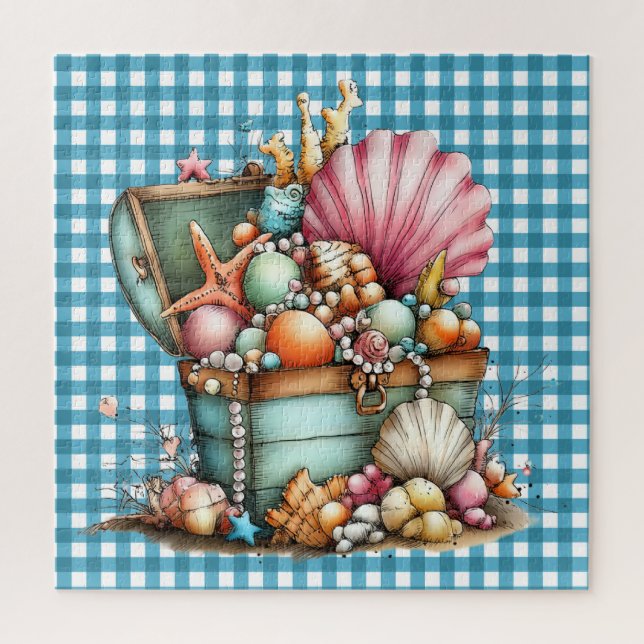 Sommer Strand Puzzle (Vertikal)