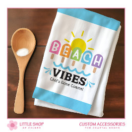 Sommer Strand Stimmung Anpassbar Geschirrtuch