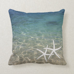 Sommer-Strand-tropische blaue OzeanStarfish Kissen