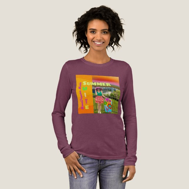 Sommer-Suite Tri-Blend Shirt (Volle Vorderseite)