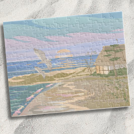 Sommer Sunset Beach Puzzle