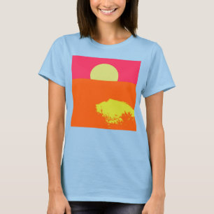SOMMER SUNSET - T - Shirt der Kunst