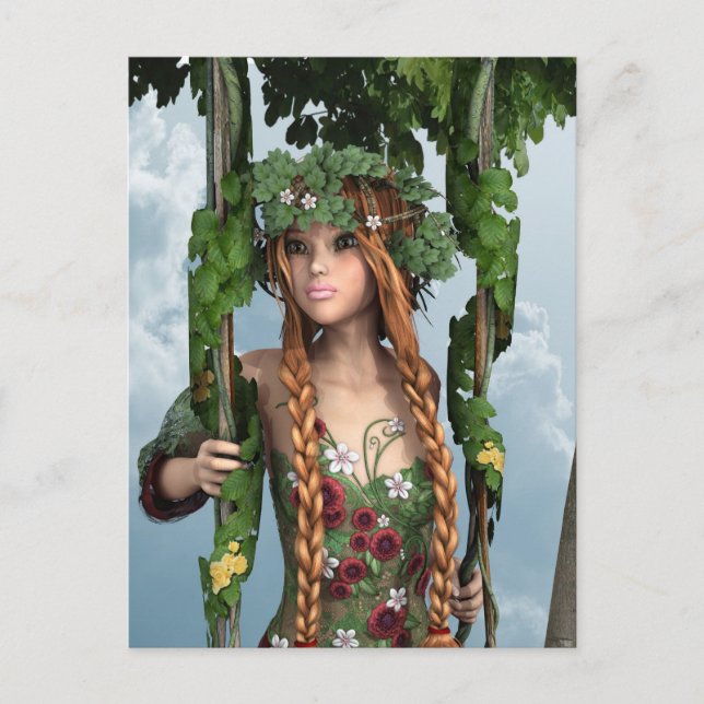 Sommer-Swing Postkarte (Vorderseite)