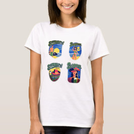 Sommer-T-Shirt für Damen T-Shirt