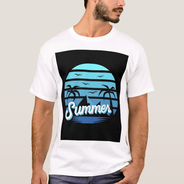 Sommer-T-Shirt  T-Shirt (Vorderseite)