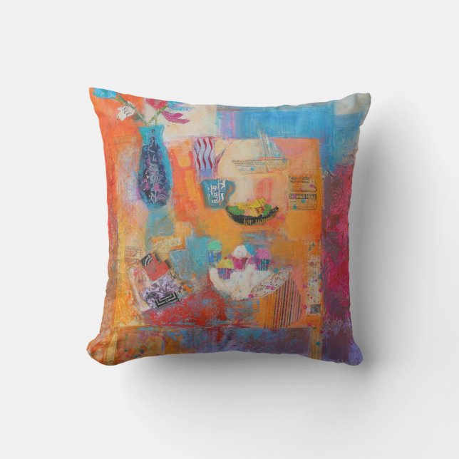 Sommer-Tabelle Kissen (Vorderseite)