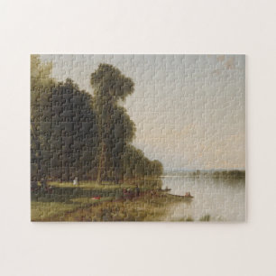 Sommer-Tag auf Conesus See Puzzle